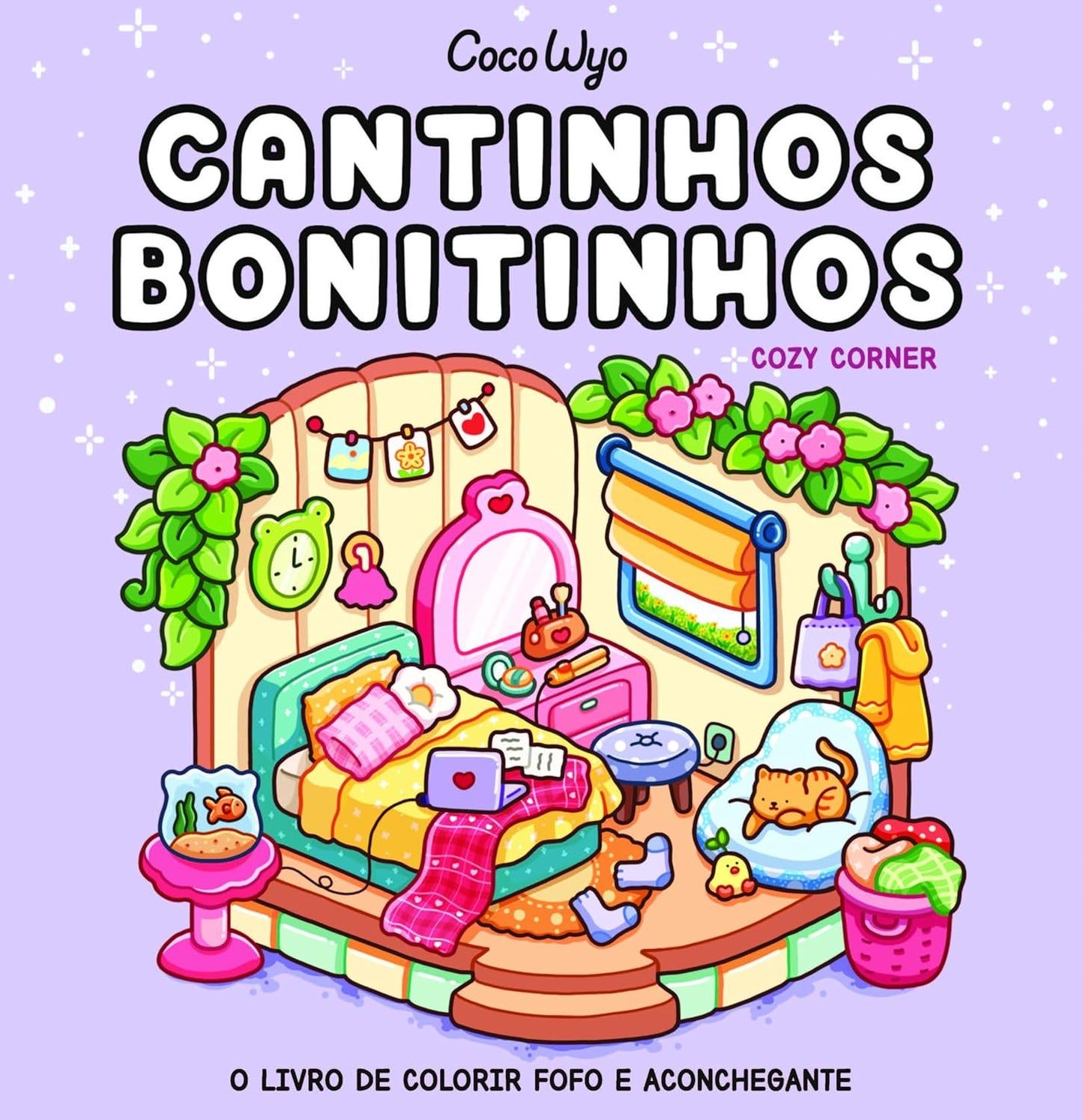 CANTINHOS BONITINHOS - LIVRO DE COLORIR