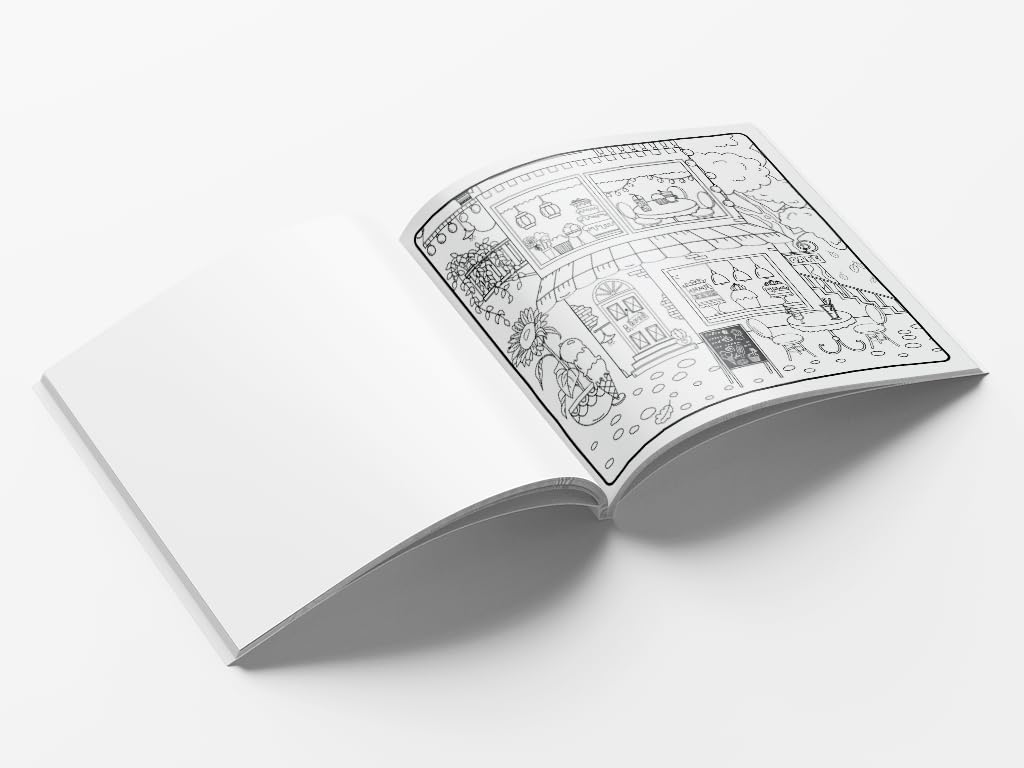 Cute & Cute Coloring Book