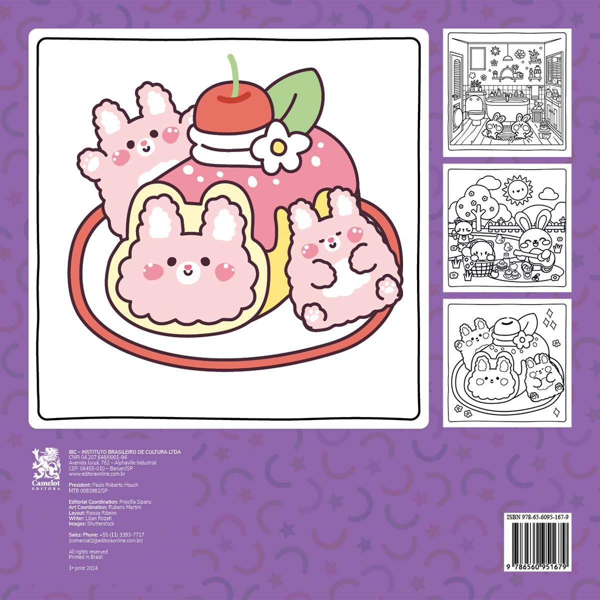 Cute & Cute Coloring Book Lions