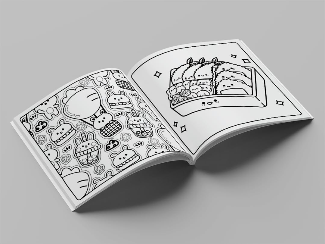 Cute & Cute Coloring Book Lions