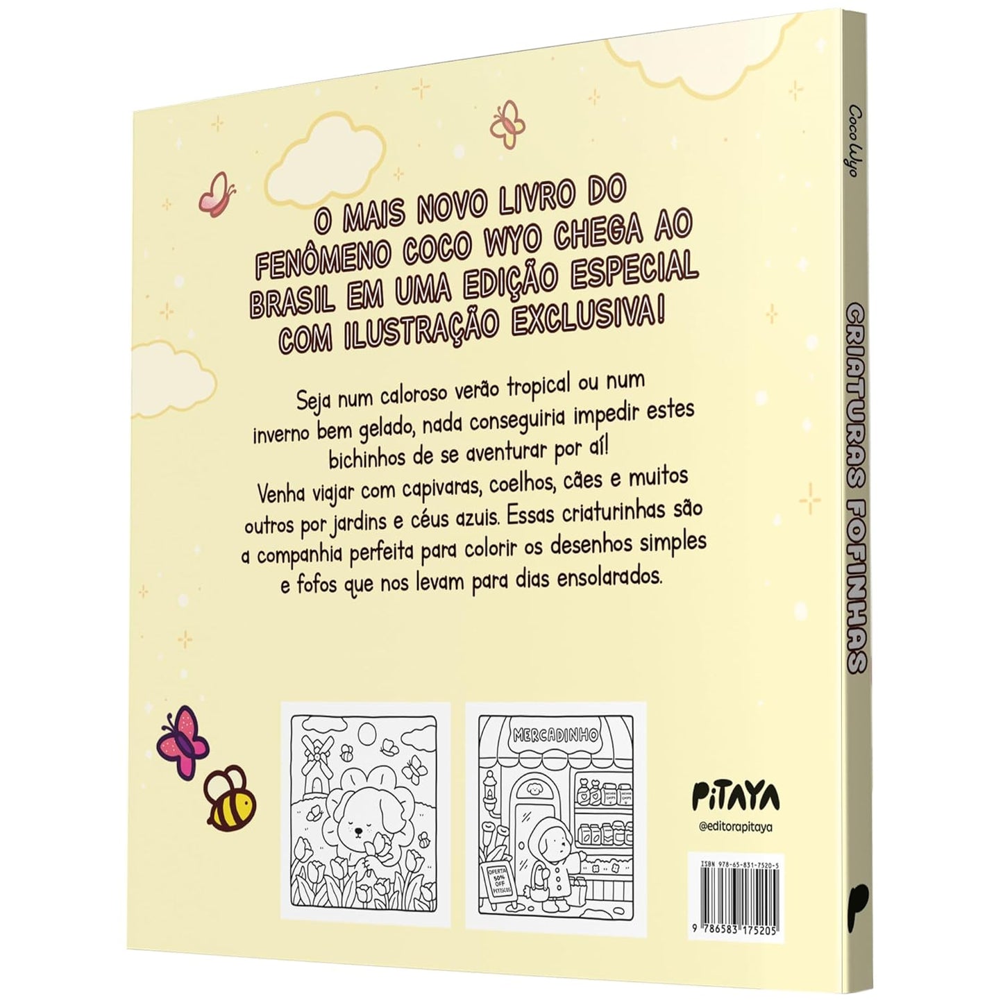 Livro Criaturas Fofinhas (Cozy Cuties) - Coco Wyo